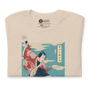 Samurai Snowboard Winter Sport Ukiyo-e Unisex T-Shirt -