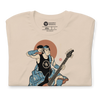 Samurai Bassist Player 6 Music Ukiyo-e Unisex T-Shirt - Samurai Original