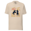 Aikido Japanese Ukiyo-e Unisex t-shirt - Soft Cream / S