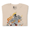 Muay Thai Japanese Ukiyo-e Unisex T-shirt 2 - Samurai Original