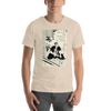 Samurai and Cat Japanese Ukiyo-e Unisex T-shirt 3 - Samurai Original