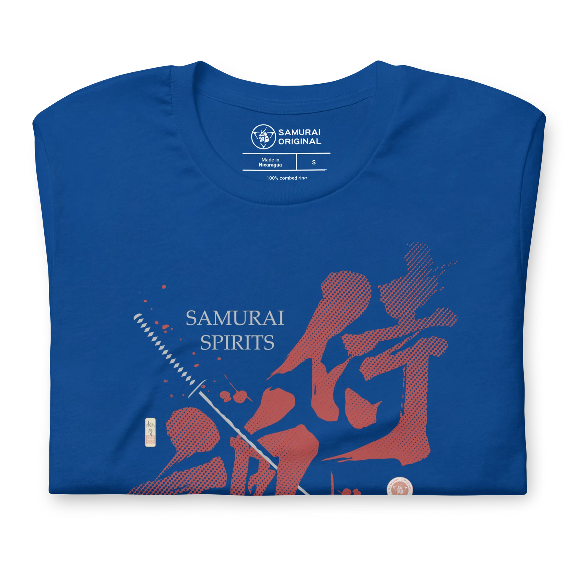 Samurai Spirits Kanji Calligraphy Unisex T-Shirt -