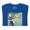 Samurai Fly Fishing Ukiyo-e Unisex t-shirt - Samurai Original