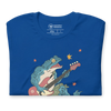 Frog Guitar Bass Funny Japanese Ukiyo-e Unisex T-shirt -