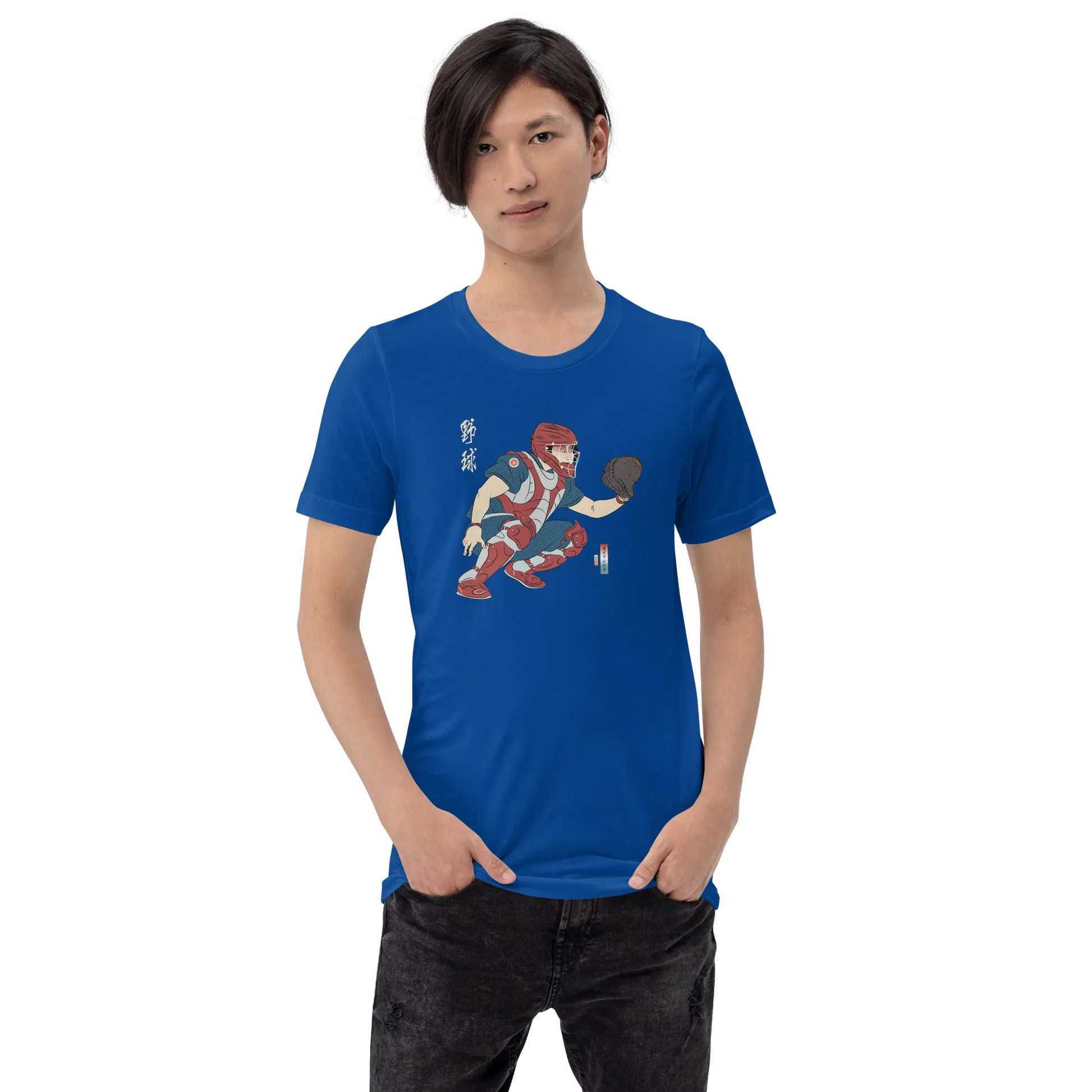 Samurai Baseball Player 4 Sport Ukiyo-e Unisex T-shirt - Samurai Original