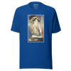 Geisha DJ Turntable Music Japanese Ukiyo-e Unisex T-Shirt - True Royal / S