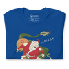 Santa Rides Dragon Japanese Ukiyo-e Unisex T-shirt