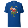 Santa Rides Dragon Japanese Ukiyo-e Unisex T-shirt