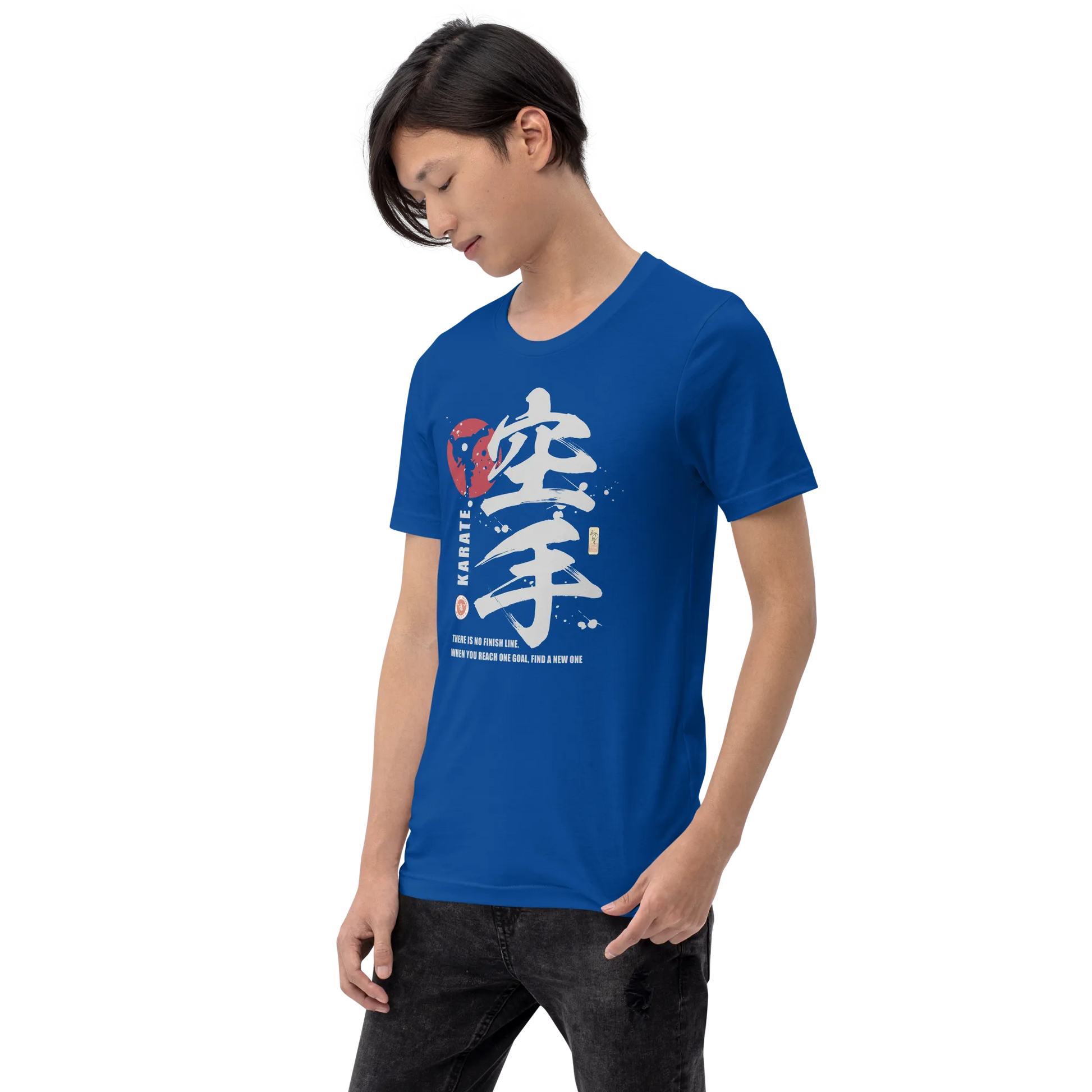 Karate Martial Quote Japanese Kanji Calligraphy Unisex T-Shirt -