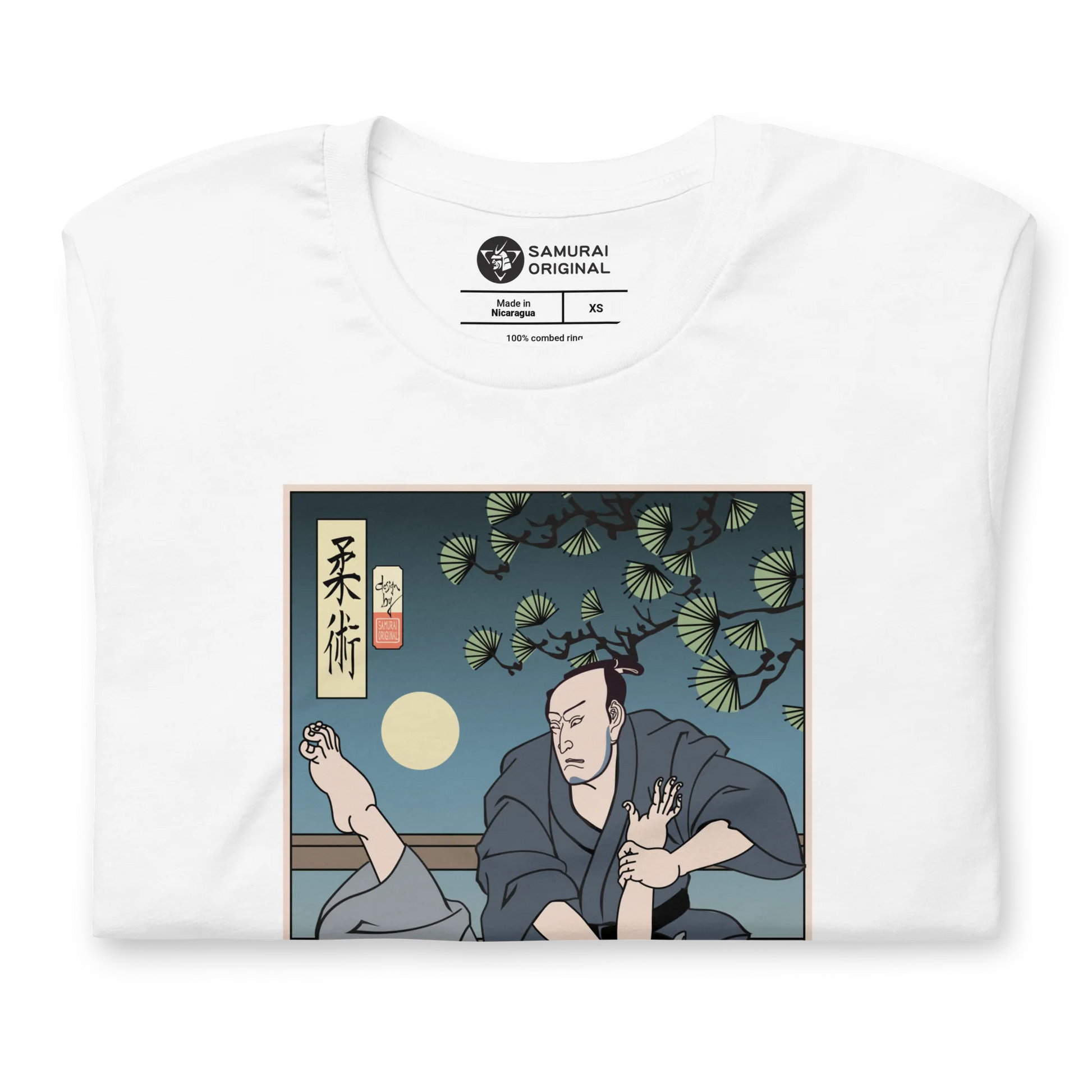 Jiu Jitsu Brazilian Martial Japanese Ukiyo-e Unisex T-Shirt 3 -