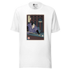 Samurai Billiards Pool Player Ukiyo-e Unisex T-Shirt - White / S