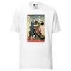 Samurai & Geisha Dancing Japanese Ukiyo-e Unisex T-Shirt - Samurai Original