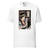 Geisha Design Japanese Ukiyo-e Unisex T-Shirt - White / S