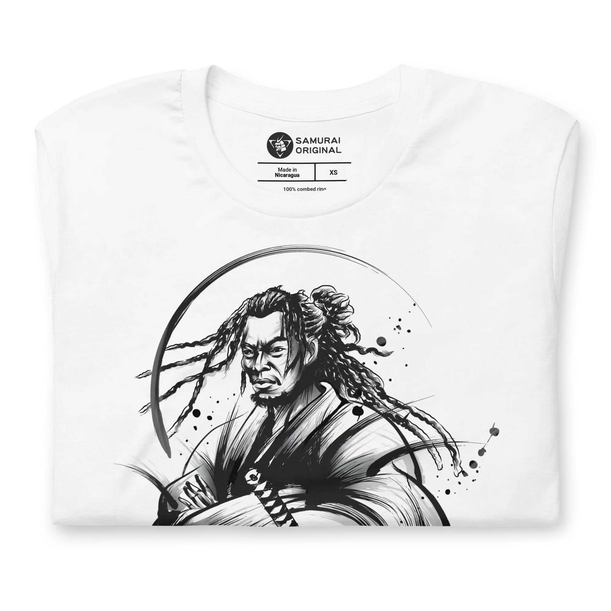 Samurai Yasuke Panting Brush Unisex t-shirt - Samurai Original