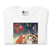 Geisha & Macaw Parrot Bird Japanese Ukiyo-e Unisex T-Shirt -