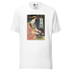 Geisha Pottery Artisan Japanese Ukiyo-e Unisex T-Shirt - White / S