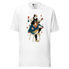 Samurai Play Mandolin Music Ukiyo-e Unisex T-shirt