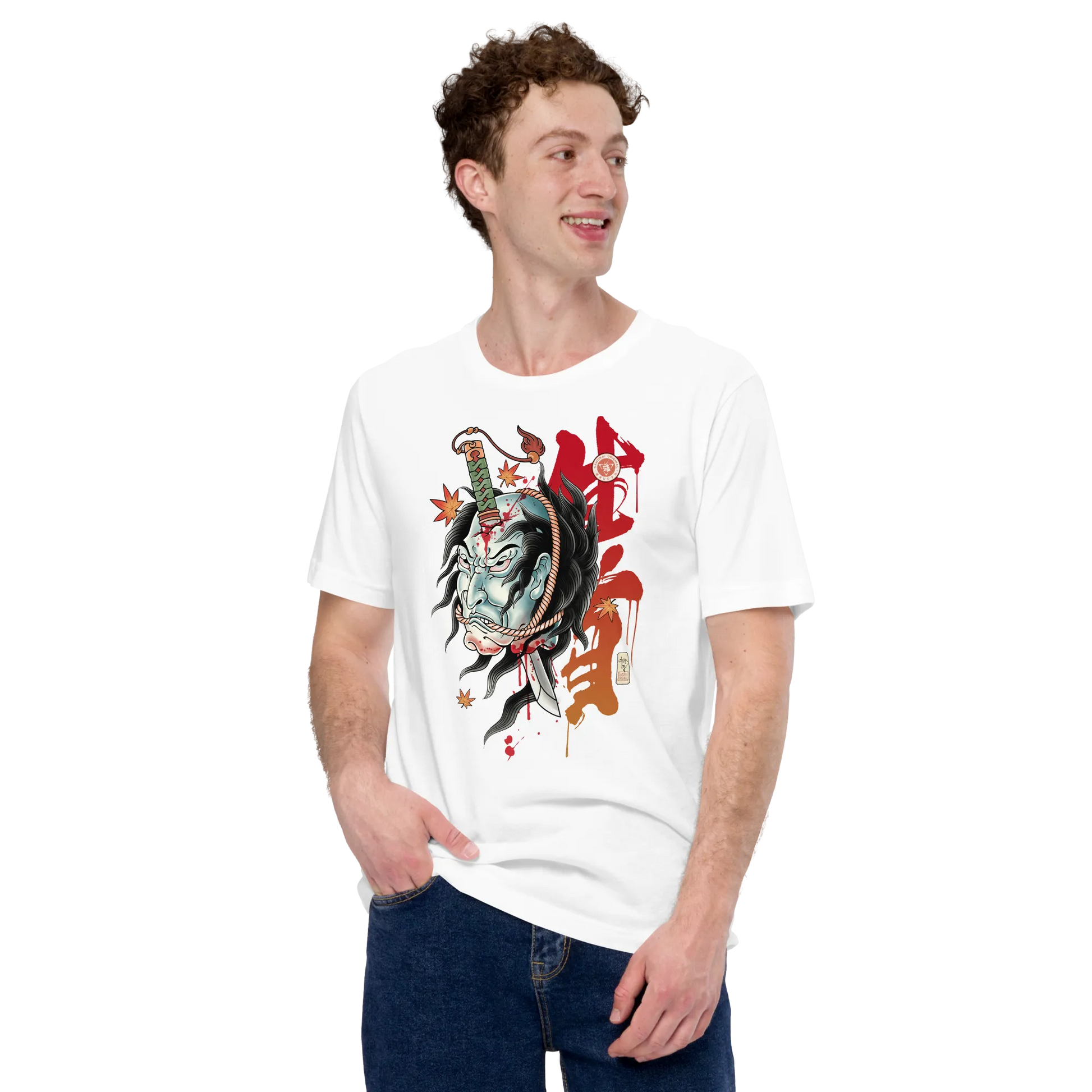 Halloween Namakubi Japanese Tattoo Unisex T-Shirt -