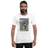 Samurai Mountain Bike 2 Ukiyo-e Unisex T-Shirt