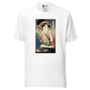 Geisha DJ Turntable Music Japanese Ukiyo-e Unisex T-Shirt - White / S