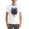 Samurai Mask with Fiery Eyes Ukiyo-e Unisex t-shirt