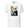 Samurai Reading Books Japanese Ukiyo-e Unisex t-shirt 2