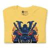 Samurai Mask with Fiery Eyes Ukiyo-e Unisex t-shirt