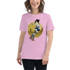 Geisha Roller Derby Japanese Ukiyo-e Women's Relaxed T-Shirt -