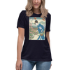 Geisha Gardening Japanese Ukiyo-e Women's Relaxed T-Shirt 2 -