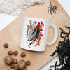 Halloween Namakubi Japanese Tattoo White Glossy Mug - Default Title