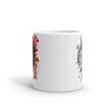 Halloween Namakubi Japanese Tattoo White Glossy Mug -