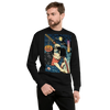 Halloween Samurai Joker Japanese Ukiyo-e Unisex Premium Sweatshirt - Black / S