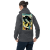 Hannya Bassist Player Music Japanese Ukiyo-e Unisex Hoodie - Dark Heather / S