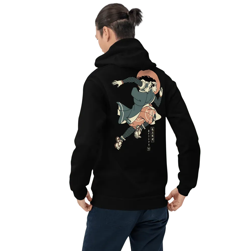 Samurai Athletics Ukiyo-e Unisex Hoodie - Samurai Original