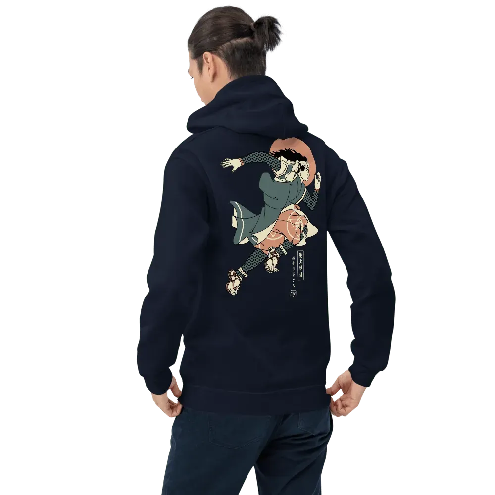 Samurai Athletics Ukiyo-e Unisex Hoodie - Samurai Original