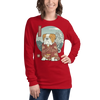 Samurai Bulldog Best Friend Ukiyo-e Funny Unisex Long Sleeve Tee - Samurai Original