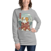 Samurai Bulldog Best Friend Ukiyo-e Funny Unisex Long Sleeve Tee - Samurai Original