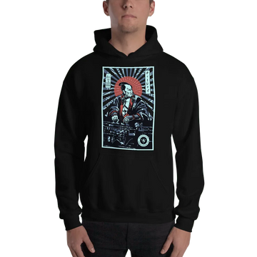 Samurai DJ 5 Turntable Funny Music Unisex Hoodie - Samurai Original