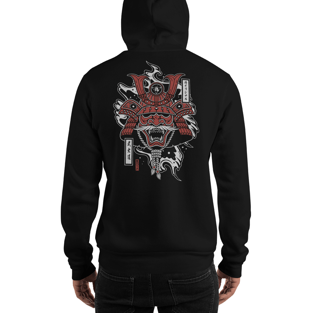 Samurai Mask 3 Unisex Hoodie Samurai Original