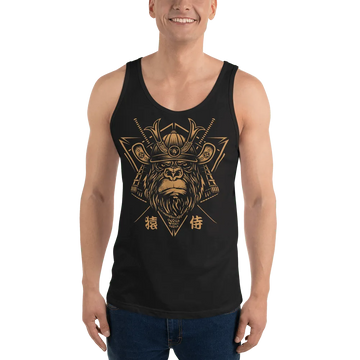 Samurai Monkey Mask Unisex Tank Top Samurai Original