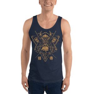 Samurai Monkey Mask Unisex Tank Top Samurai Original