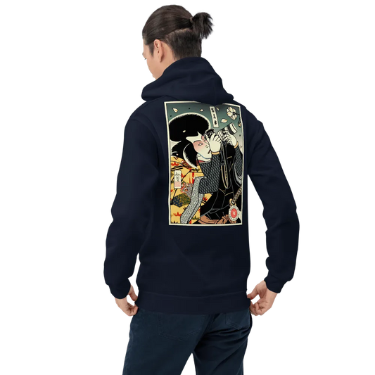 Samurai Photographer 8 Camera Ukiyo-e Unisex Hoodie Samurai Original