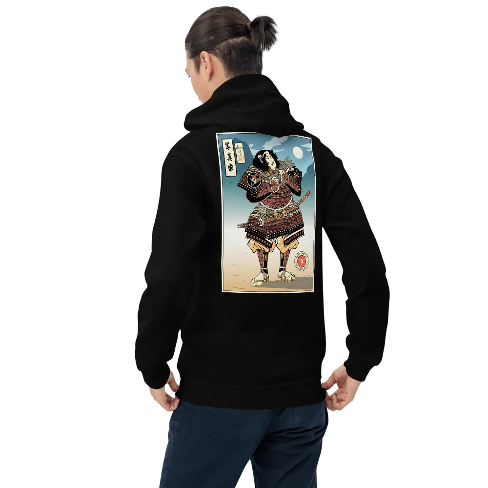 Samurai Photographer 9 Camera Ukiyo-e Unisex Hoodie Samurai Original