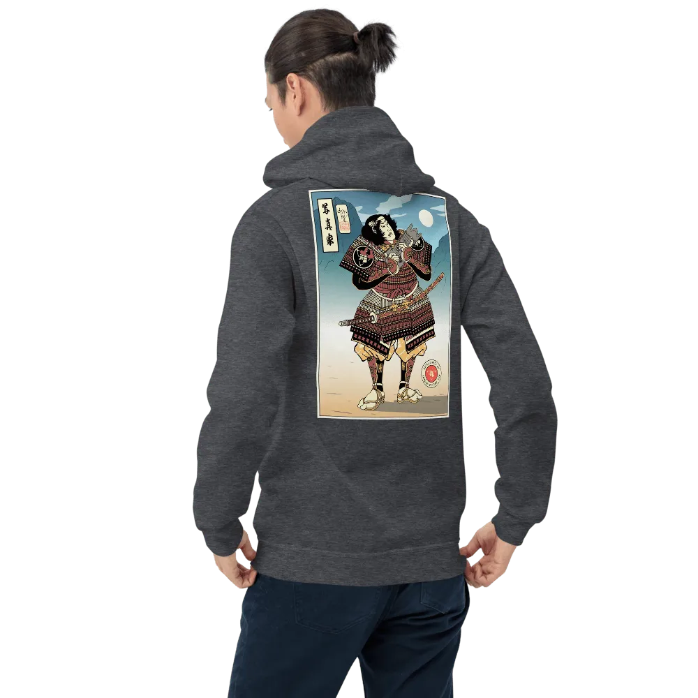 Samurai Photographer 9 Camera Ukiyo-e Unisex Hoodie Samurai Original