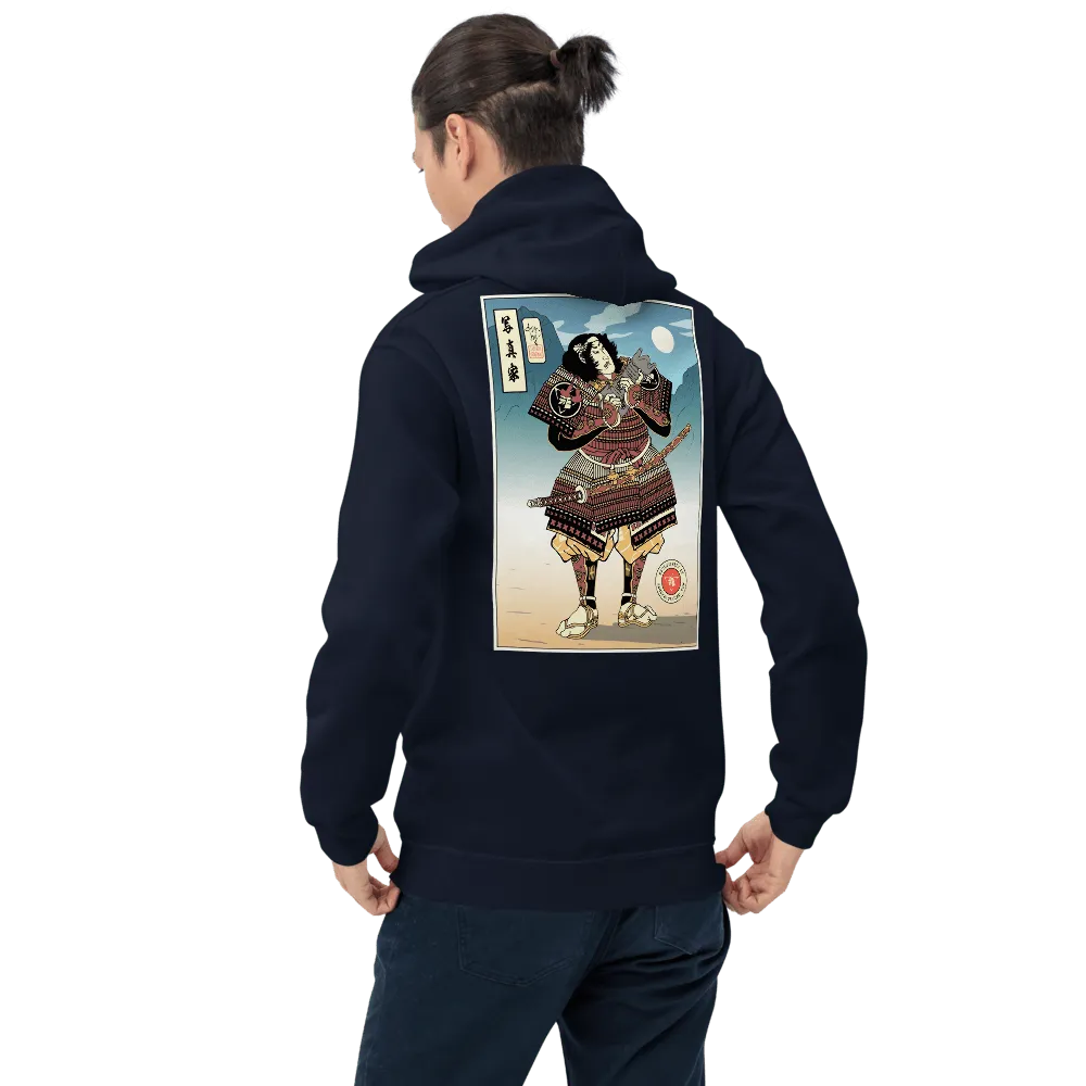 Samurai Photographer 9 Camera Ukiyo-e Unisex Hoodie Samurai Original