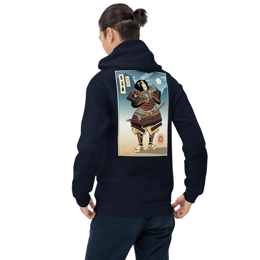 Samurai Photographer 9 Camera Ukiyo-e Unisex Hoodie Samurai Original