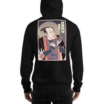 Samurai Photographer Camera Ukiyo-e Unisex Hoodie Samurai Original