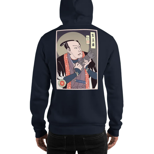 Samurai Photographer Camera Ukiyo-e Unisex Hoodie Samurai Original