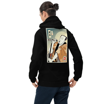 Samurai Singer Artist Ukiyo-e Unisex Hoodie Samurai Original