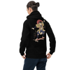 Samurai Skateboard Ukiyo-e Unisex Hoodie - Black / S